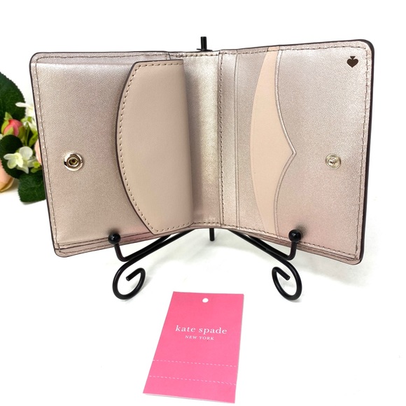 Kate ♠️ Spade Small Bifolder Wallet Nadine lush - Picture 4 of 7